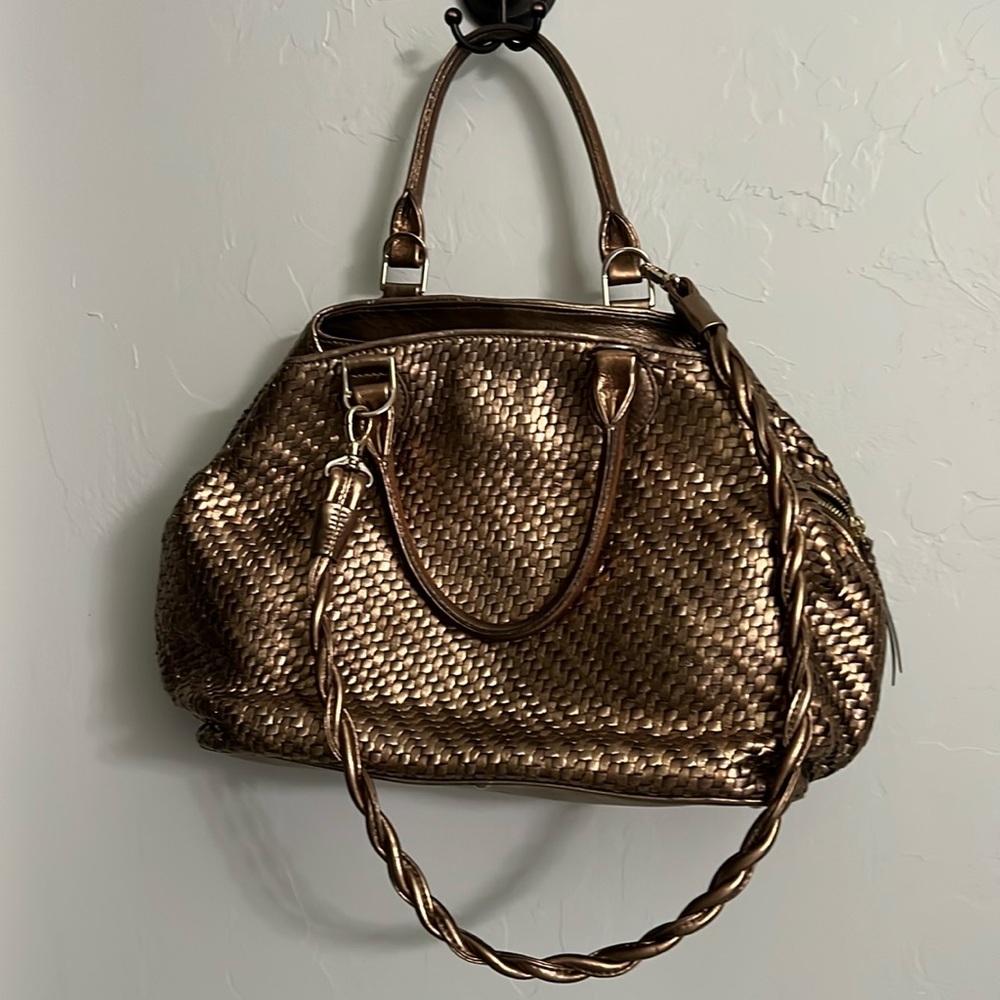 Helen Kaminski Handbag - Copper Metallic